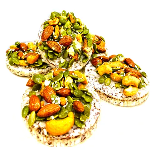 Bánh Gạo Lức Mix Hạt (500g) - Đặc sản NAFARM chính hãng