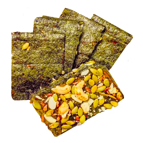 Bánh Rong Biển Kẹp Hạt (500g) - Đặc sản NAFARM chính hãng
