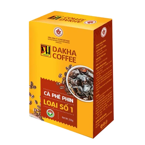 Cà phê Đắk Hà loại 1 ((250g x 4 hộp) - Đặc sản NAFARM chính hãng