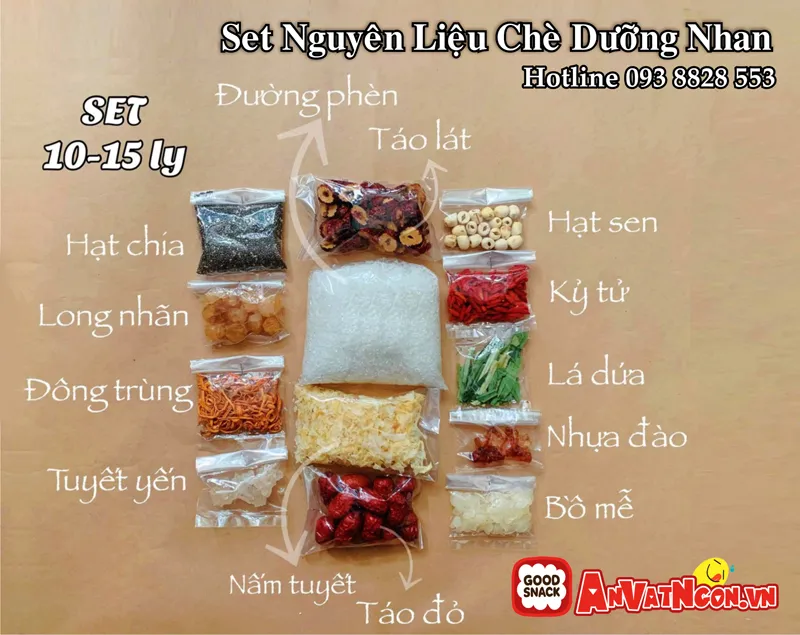 set-nguyen-lieu-che-duong-nhan-tai-nha-an-vat-ngon-nafarm set-nguyen-lieu-nau-che-duong-nhan-tai-nha-an-vat-ngon-nafarm